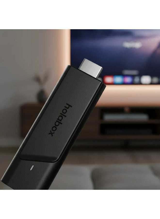 Holabox T600 Android TV Stick 4K HDR, 2GB RAM + 16GB Storage, Quad-Core Processor, Android 14, Voice Remote, Smart Streaming Media Player - Image 4